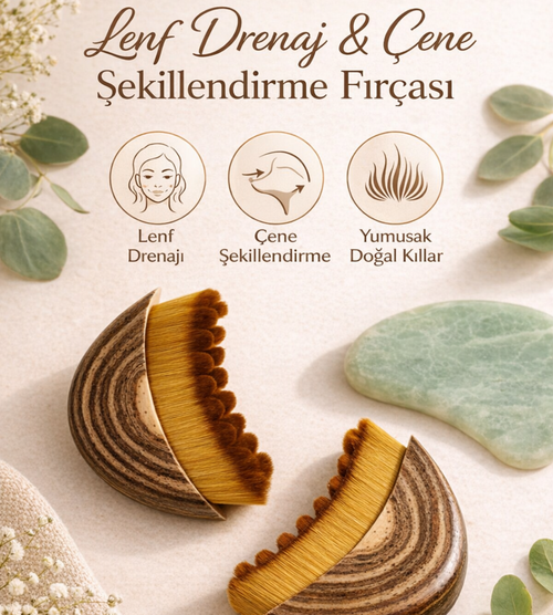 Lenf Drenaj ve Çene Şekillendirme Fırçası