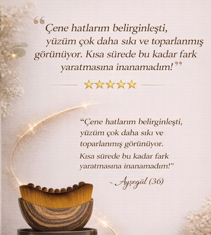 Lenf Drenaj ve Çene Şekillendirme Fırçası