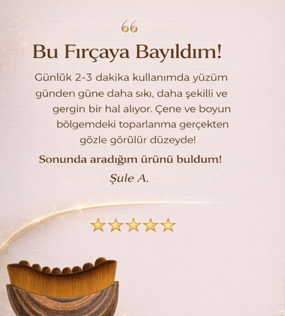 Lenf Drenaj ve Çene Şekillendirme Fırçası