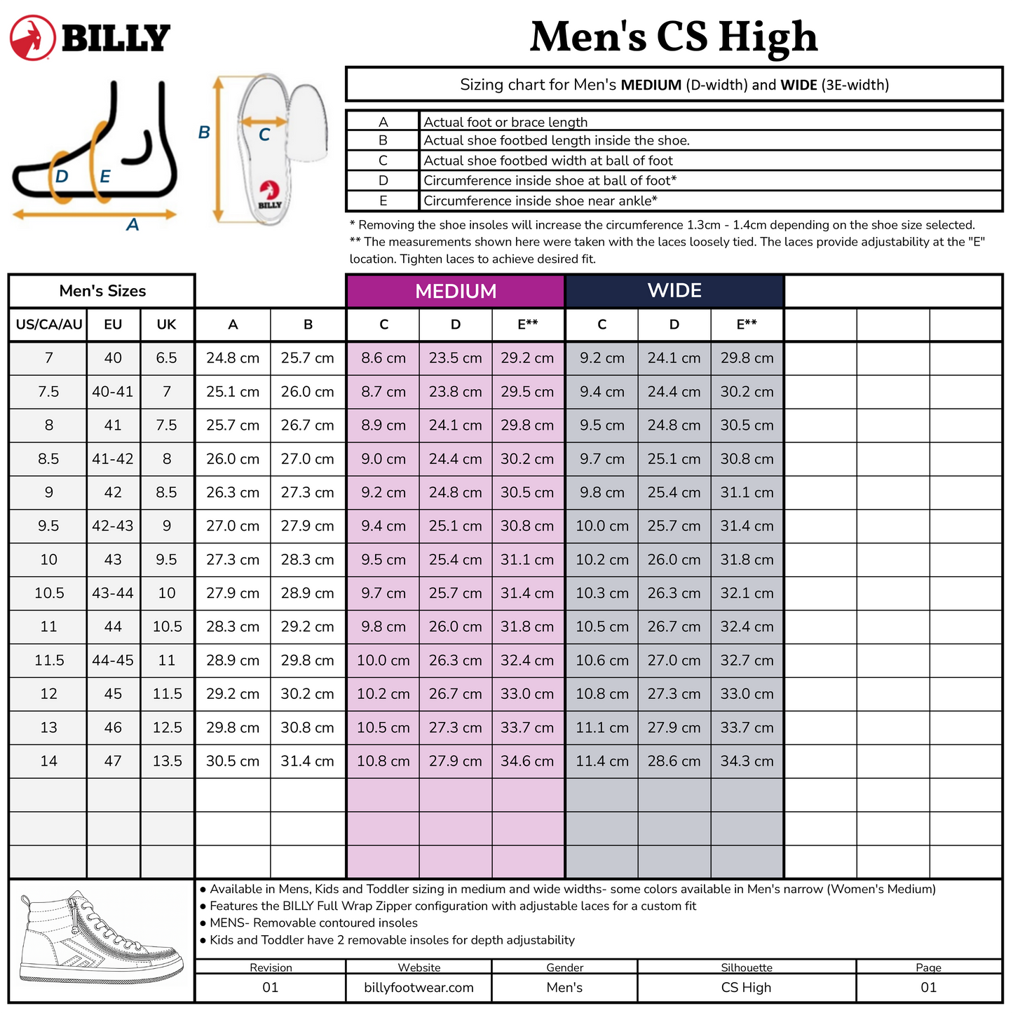 Erkek Antrasit/Siyah BILLY CS Bilekli