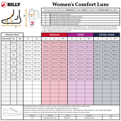 Kadın Siyah Deri BILLY Konfor Luxe