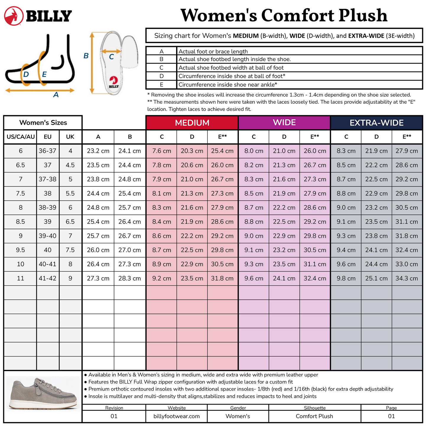 Kadın Gri Süet BILLY Konfor Plush