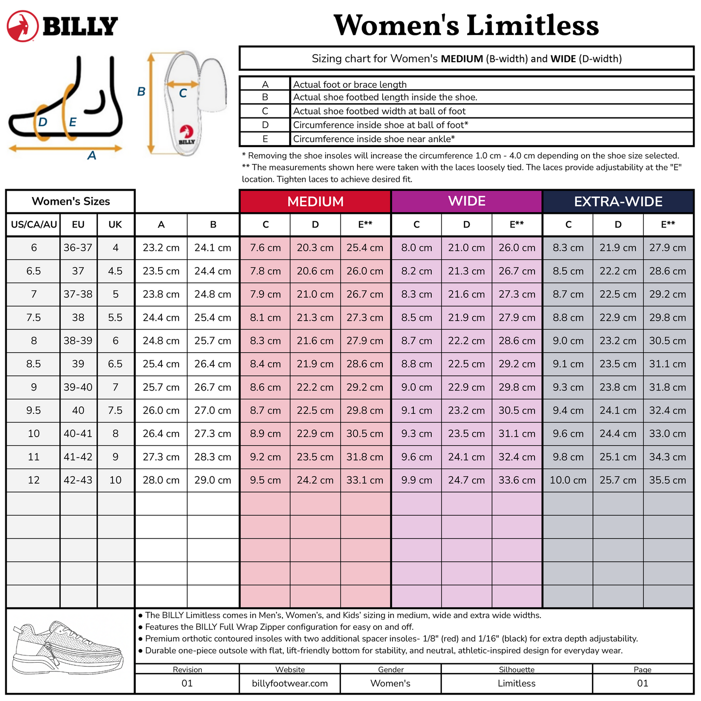 Kadın Gri BILLY Limitless