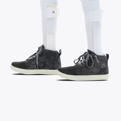 Siyah Acid Wash BILLY D|R II Short Wrap Bilekli