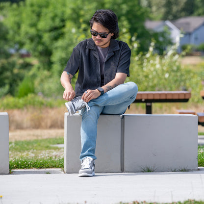 Erkek Beyaz/Gri/Siyah BILLY Konfor DZ Bilekli