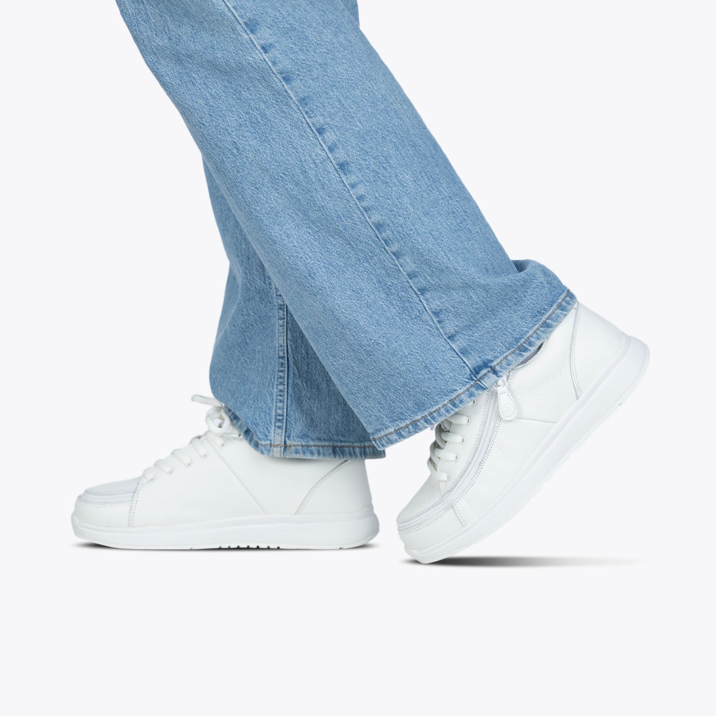 Kadın Beyaz Deri BILLY Konfor Plush