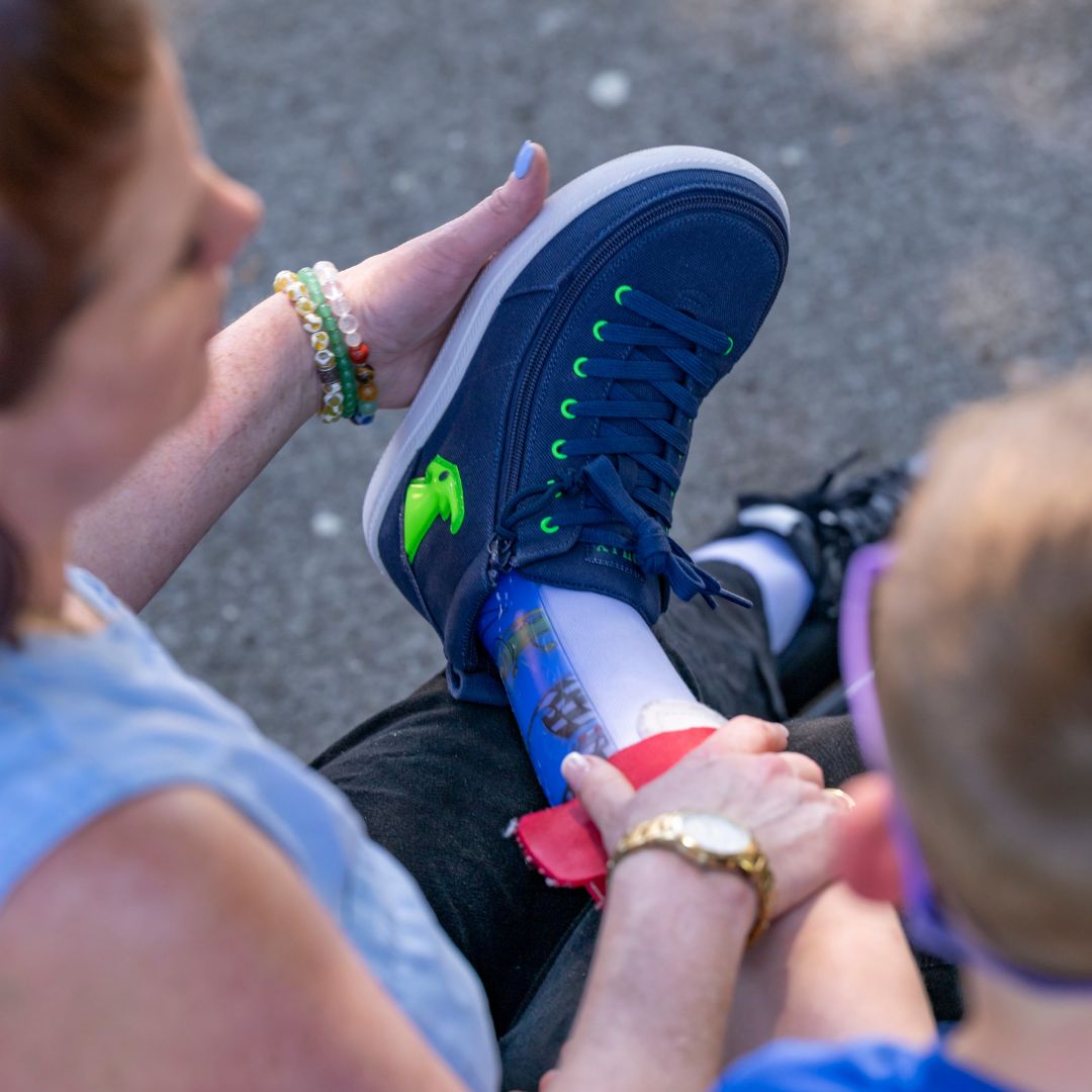 Lacivert/Yeşil Açık Ups BILLY Klasik D|R Bilekli